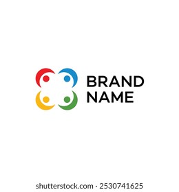 Vector design template for business, teamwork.