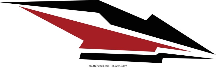 vector design template for car and yacht stickers. printed stickers