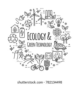 Plantilla de diseño de vectores. Estilo de vida ecológico, concepto de basura cero, reciclaje y reutilización para su diseño