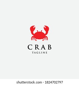 Vector Design Template, Emblem, Design Concept, crab with big claws.