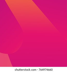 Vector design template and illustration in trendy bright gradient colors with abstract fluid shapes, paint splashes, ink drops and copy space for text - futuristic posters, banners and cover designs