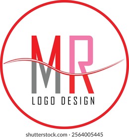 vector design template. mr logo design.