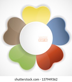 vector design template with place for text