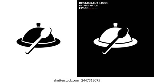 Vector design template of restaurant logo, delivery, menu, culinary, icon symbol EPS 10