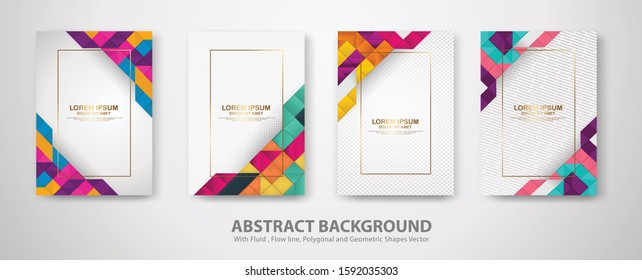 Vector design template set with modern diagonal. Creative illustration for poster, web, landing, page, cover, ad, greeting, card, social media, promotion.