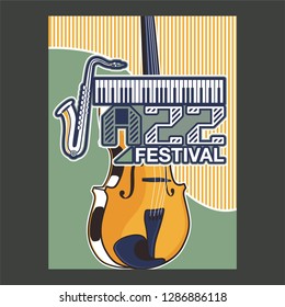 Vector design template. Suitable for poster, promotional flyer, invitation, ad or banner. Vintage background colors