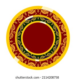 Plantilla de diseño de vectores. Símbolo de estilo arábigo ornamental. Decoraciones para invitaciones, tarjetas de felicitación, fondos de escritorio, fondos de inversión