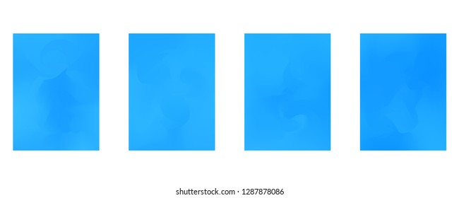 Vector design template in trendy vibrant gradient colors with abstract fluid shapes, paint splashes, ink drops. Futuristic posters, banners, brochure, flyer and cover designs. Abstract fluid 3d shape