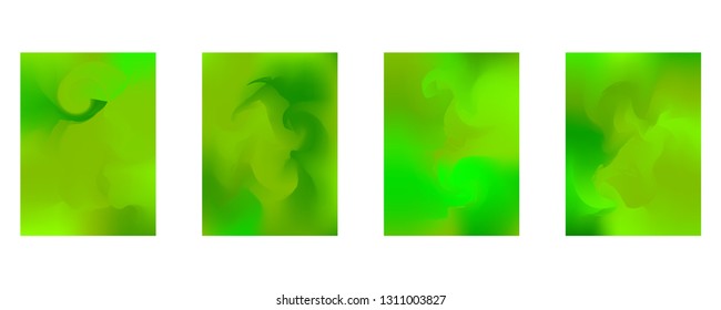 Vector design template in trendy vibrant gradient colors with abstract fluid shapes, paint splashes, ink drops. Futuristic posters, banners, brochure, flyer and cover designs. Abstract fluid 3d shape