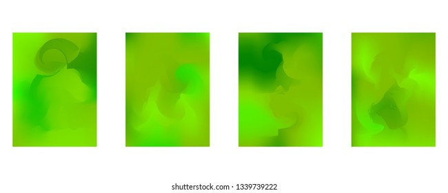 Vector design template in trendy vibrant gradient colors with abstract fluid shapes, paint splashes, ink drops. Futuristic posters, banners, brochure, flyer and cover designs. Abstract fluid 3d shape