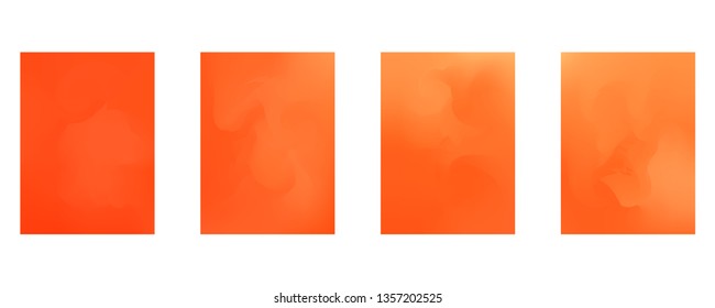 Vector design template in trendy vibrant gradient colors with abstract fluid shapes, paint splashes, ink drops. Futuristic posters, banners, brochure, flyer and cover designs. Abstract fluid 3d shape