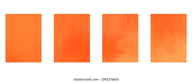 Vector design template in trendy vibrant gradient colors with abstract fluid shapes, paint splashes, ink drops. Futuristic posters, banners, brochure, flyer and cover designs. Abstract fluid 3d shape