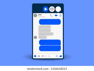 vector design of template user interface