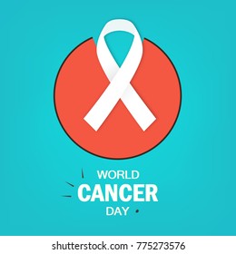 Vector Design template for World cancer day and Breast cancer awareness can be used in social media, awareness poster , banner.