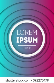 Vector design templates and backgrounds for printed materials, web sites, cards