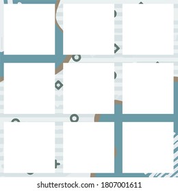 vector design templates, templates to beautify posts on social media