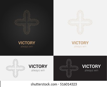 Vector design templates in black, grey and golden colors. Creative mandala logo, icon, emblem, symbol. For business, invitation, wedding, banner , flyer or greeting  cards.