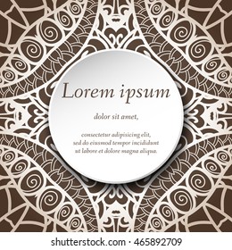 Vector design templates. Cute Seamless abstract pattern, hand drawn texture for Wedding, Bridal, Birthday Invitations, Cards, Flyers. Cute floral vintage geometric background. Fabric or paper print.