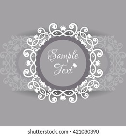 Vector design templates for flyer, brochure, cover, postcard. Sample cards