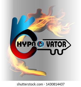 Vector design templates Hypnotherapy business logos, logo text are easy to edit and change color