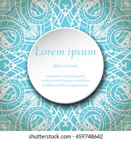 Vector design templates. Seamless abstract pattern, hand drawn texture for Wedding, Bridal, Valentine's day, Birthday Invitations, Cards, Flyers. Cute vintage geometric background. Fabric, paper print