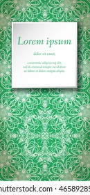 Vector design templates. Seamless abstract pattern, hand drawn texture for Wedding, Bridal, Valentines day, Birthday Invitations, Cards, Flyers. Cute vintage geometric background. Fabric, paper print
