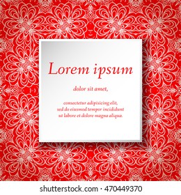 Vector design templates. Seamless abstract pattern, hand drawn texture for Wedding, Bridal, Valentine's day, Birthday Invitations, Cards, Flyers. Cute vintage geometric background. Fabric, paper print