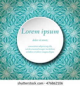 Vector design templates. Seamless abstract pattern, hand drawn texture for Wedding, Bridal, Valentine's day, Birthday Invitations, Cards, Flyers. Cute vintage geometric background. Fabric, paper print