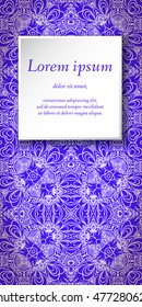 Vector design templates. Seamless abstract pattern, hand drawn texture for Wedding, Bridal, Valentine's day, Birthday Invitations, Cards, Flyers. Cute vintage geometric background. Fabric, paper print