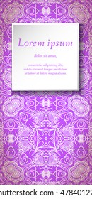 Vector design templates. Seamless abstract pattern, hand drawn texture for Wedding, Bridal, Valentine's day, Birthday Invitations, Cards, Flyers. Cute vintage geometric background. Fabric, paper print