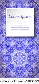 Vector design templates. Seamless abstract pattern, hand drawn texture for Wedding, Bridal, Valentine's day, Birthday Invitations, Cards, Flyers. Cute vintage geometric background. Fabric, paper print