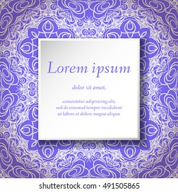 Vector design templates. Seamless abstract pattern, hand drawn texture for Wedding, Bridal, Valentine's day, Birthday Invitations, Cards, Flyers. Cute vintage geometric background. Fabric, paper print