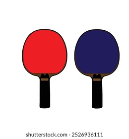 Diseño de Vector de mesa de tenis (pingpong)