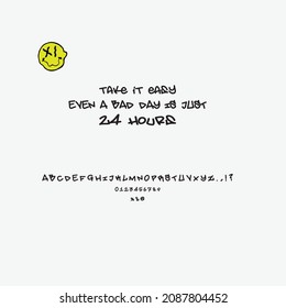 vector design text graphic slogan