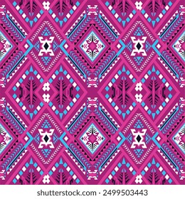 Diseño de Vector Textil patrón de tela Abstractas geométrica, patrón sin costuras, diseño para Fondo de pantalla, alfombra, envoltura, tela, ropa de moda, textil, diseño de tela de fondo.