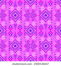 Vector design Textile Abstract fabric pattern geometric, seamless pattern, design for wallpaper, carpet, wrapping, fabric, fashion wearing, textile, design background fabric.