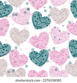  Vector design for textile, backgrounds, clothes, wrapping paper, web sites and wallpaper.  Fashion illustration seamless pattern.