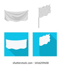 Vector design of texture and presentation logo. Collection of texture and media  vector icon for stock.