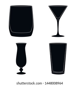 Vector design of texture and volume symbol. Collection of texture and container vector icon for stock.