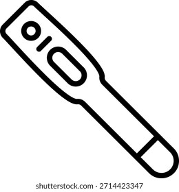 Estilo de ícone do termômetro de design de vetor
