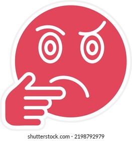 Vector Design Thinking Icon Style