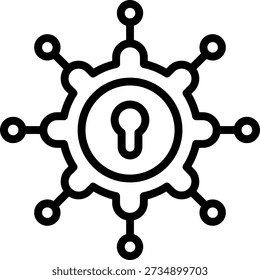 Vector Design Threat Intelligence Icon Style