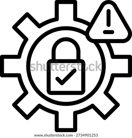 Vector Design Threat Matrix Icon Style