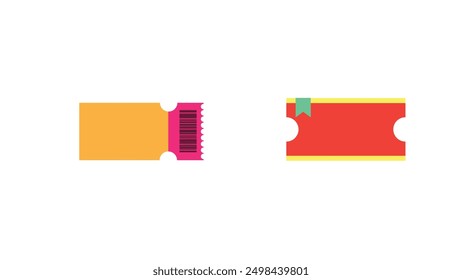 vector design of ticket and ticket icon. graphic of ticket and ticket vector icon for stock.