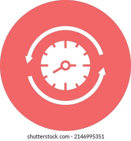 Vector Design Time Management Icon Style