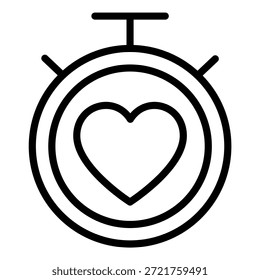 Vector Design Timeless Love Icon Style