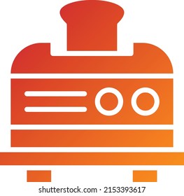 Vector Design Toaster Icon Style