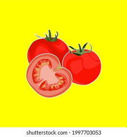 
vector design, tomato fruit clip art