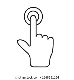 Vector design of touch screen icons