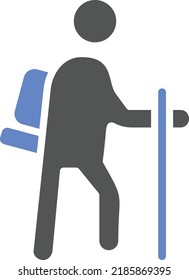 Vector Design Tourist Icon Style